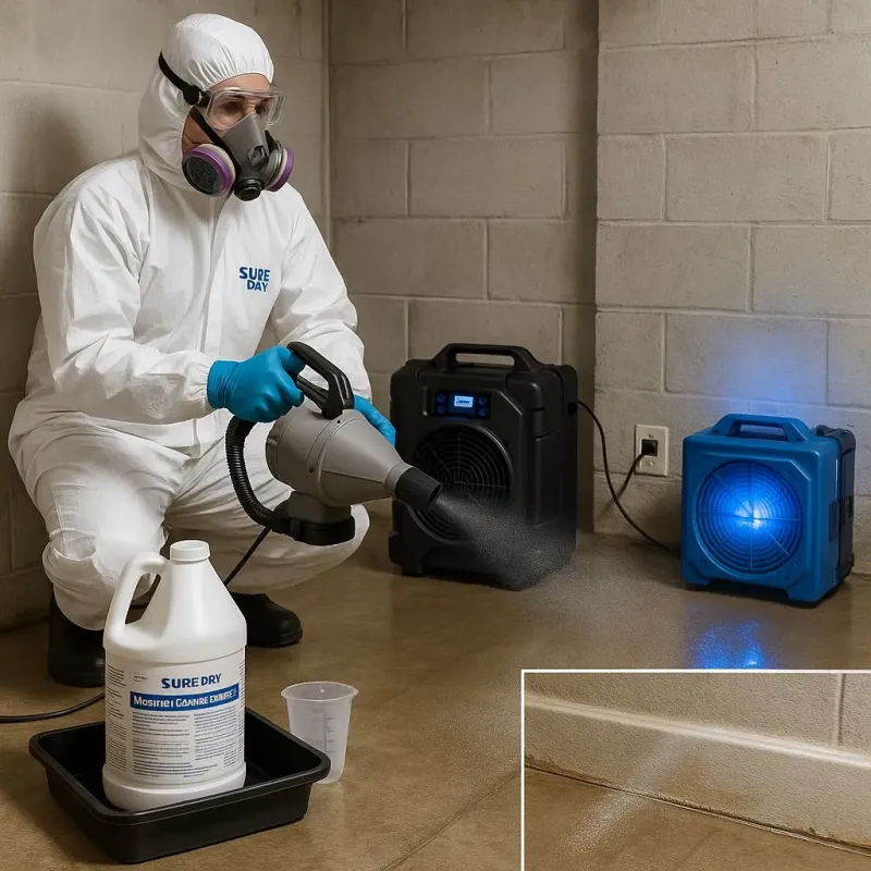 Sanitization and Odor Removal process in Itasca, TX