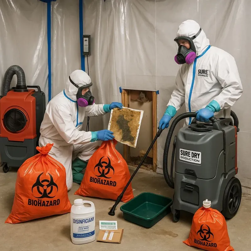 Contaminated Water Handling Protocols process in Itasca, TX