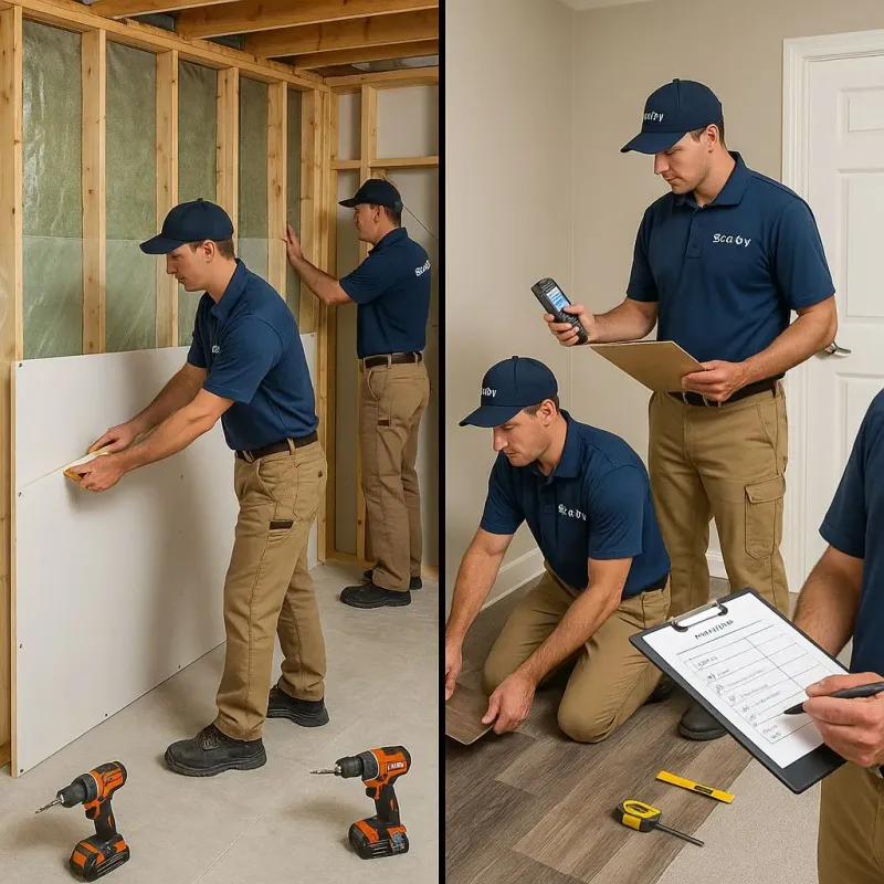 Repairs and Reconstruction process in Itasca, TX