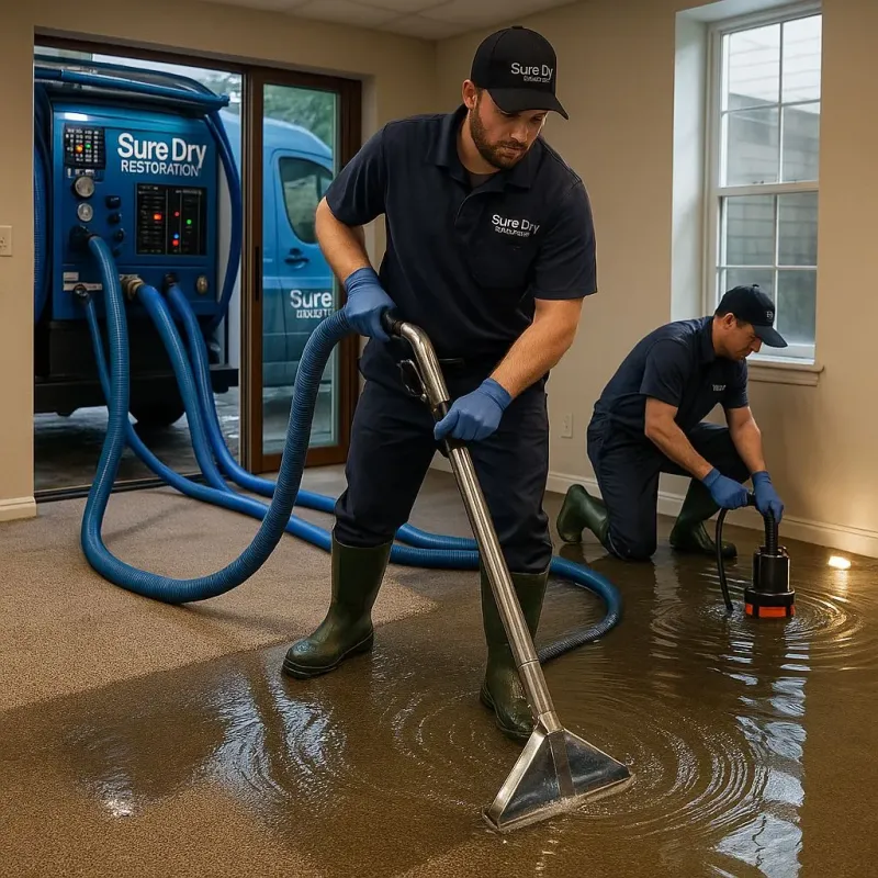 Water Extraction and Removal process in Itasca, TX